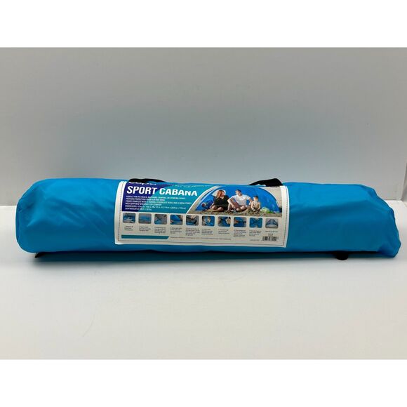 Copa Sport Cabana Blue Beach Camping Sun Wind Protection Complete NEW - Picture 2 of 4